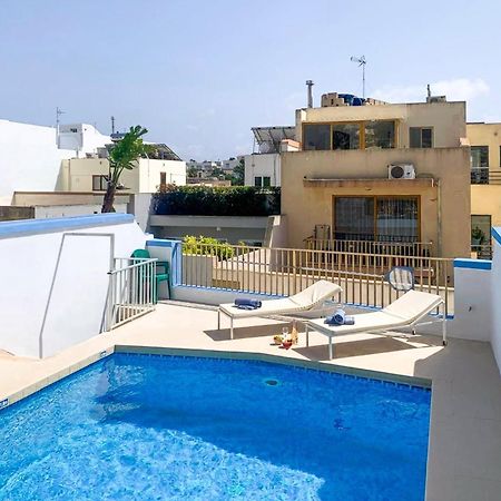 Pool & Sea Merill Apartments Mellieħa Exterior foto