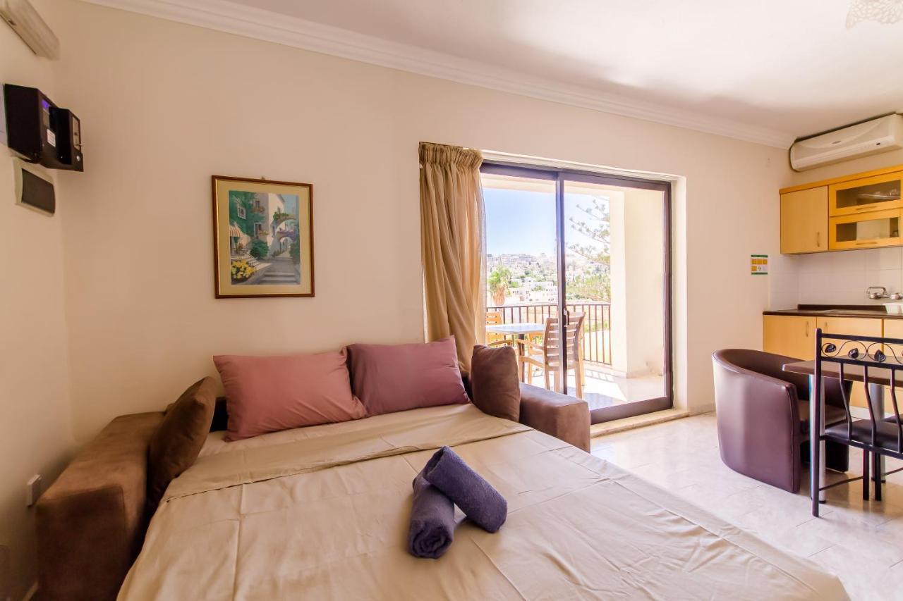 Pool & Sea Merill Apartments Mellieħa Exterior foto
