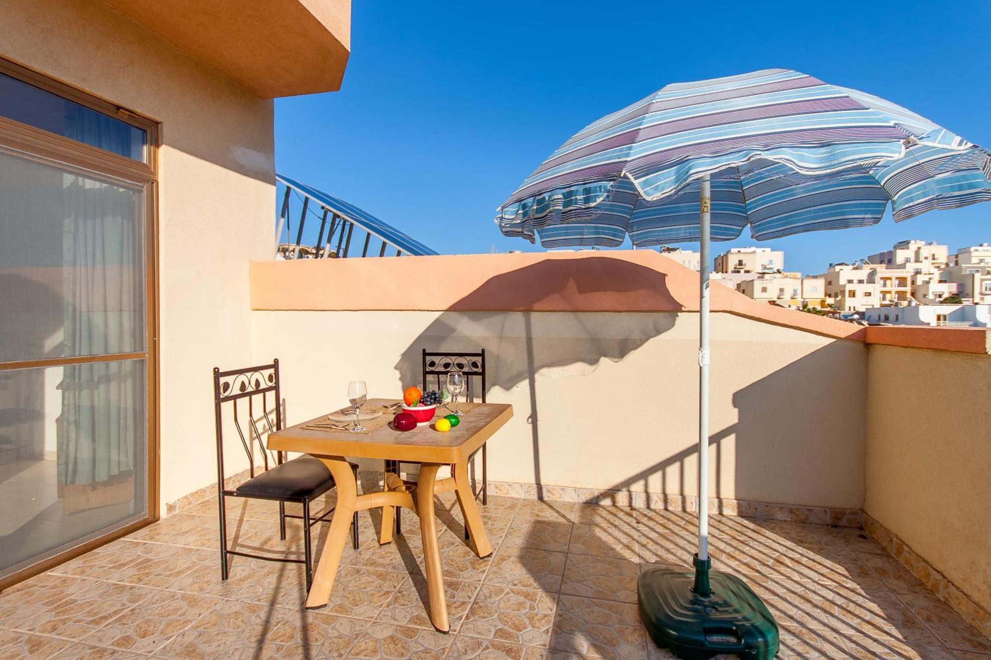 Pool & Sea Merill Apartments Mellieħa Exterior foto