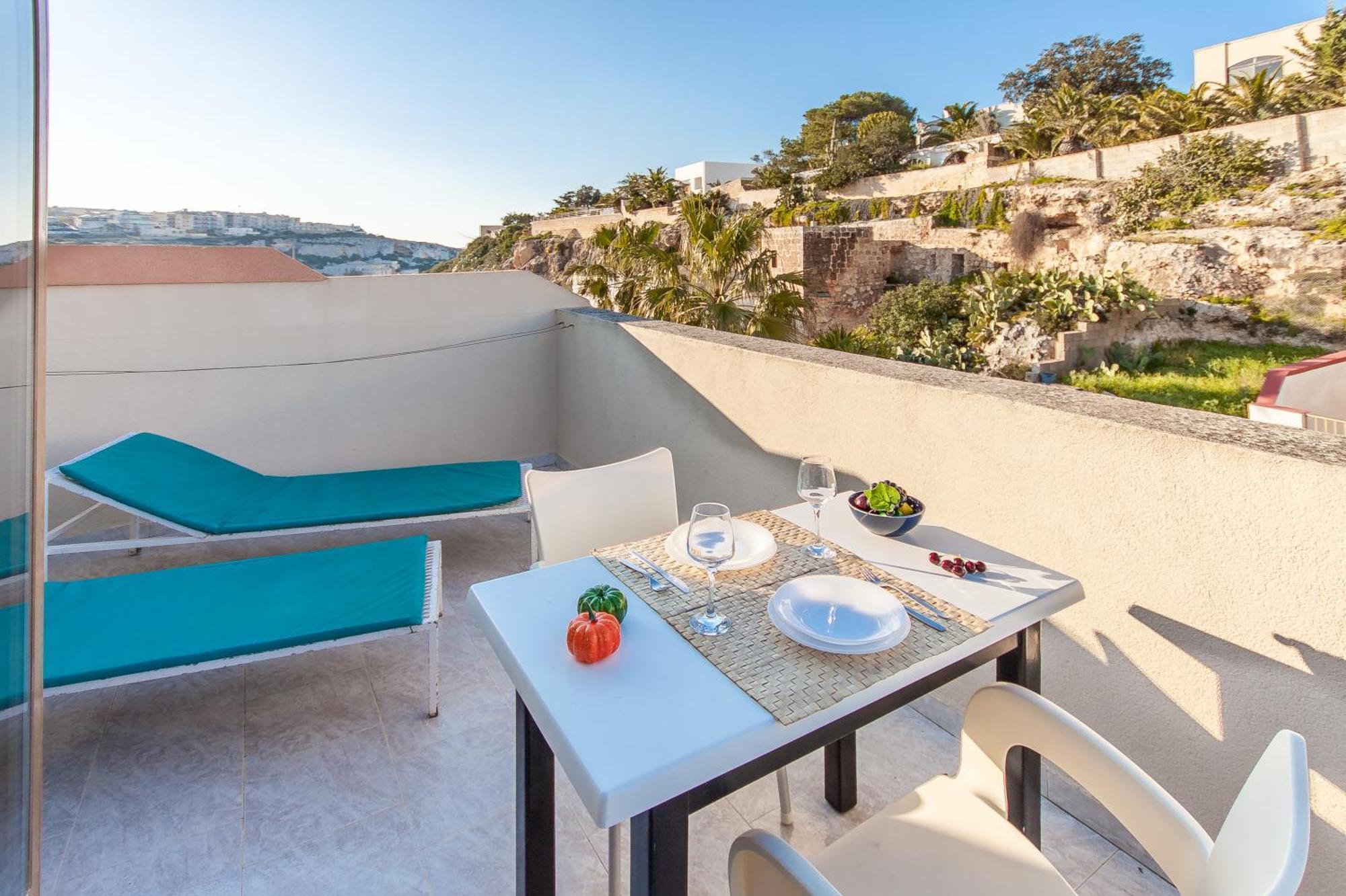 Pool & Sea Merill Apartments Mellieħa Zimmer foto